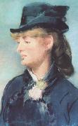 Edouard Manet Le Modele de la serveuse des Folies Bergeres oil painting reproduction
